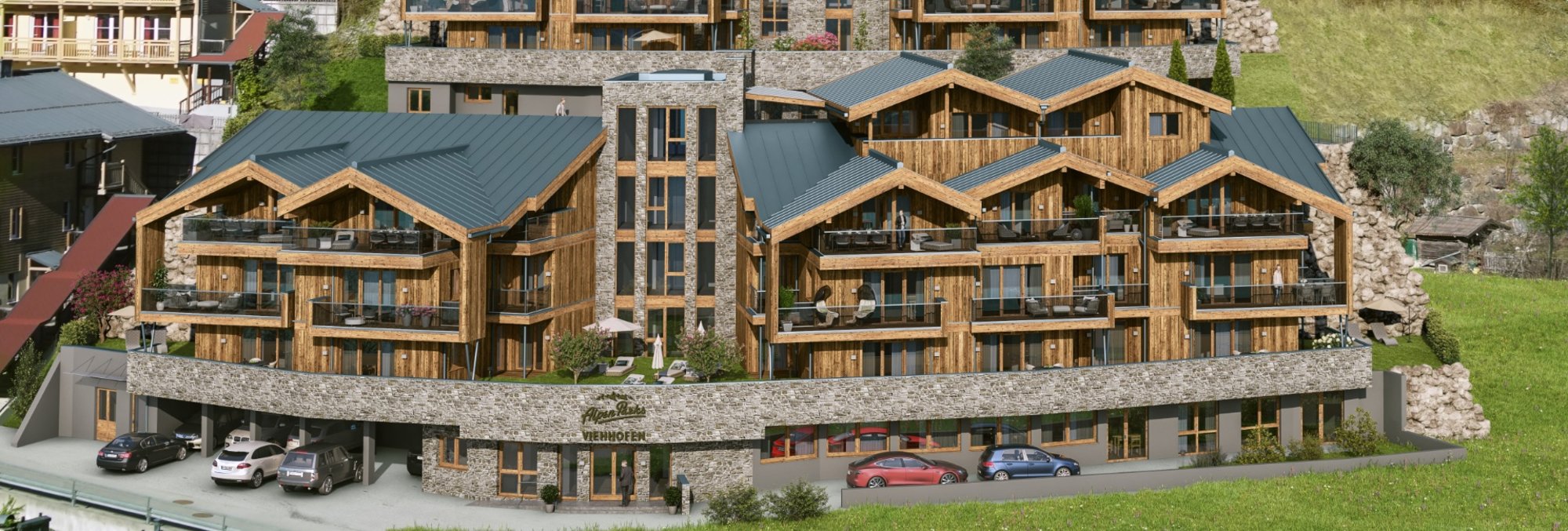 Alpenparks Viehhofen Alpenparks Viehhofen im Sommer