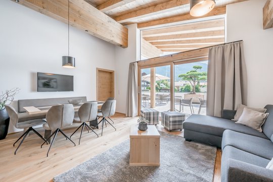 Ferienimmobilie Österreich Wohnzimmer