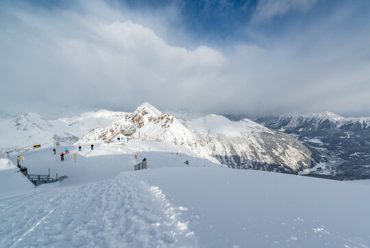 Wintersport Schneepiste