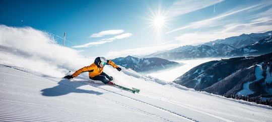 Skifahrer Zell am See