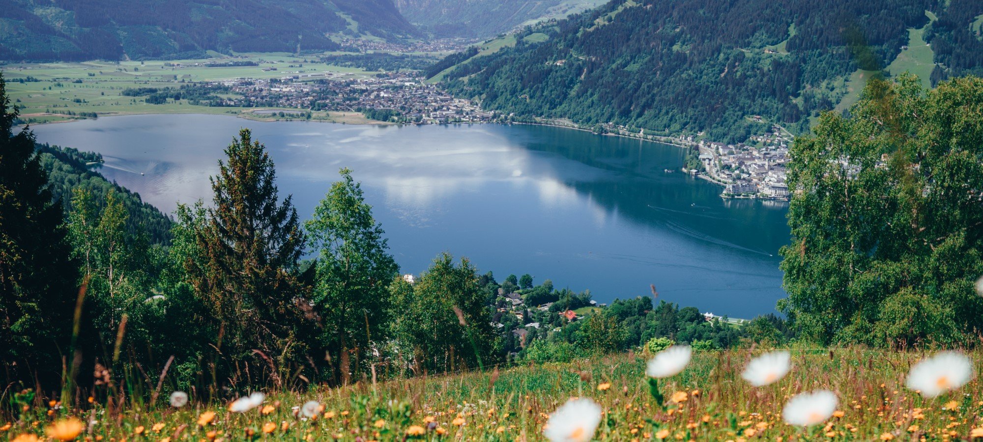Zell am See im Frühling